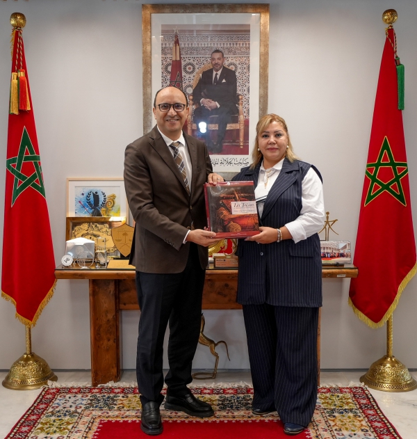 مؤسسة وسيط المملكة والمكتبة الوطنية للمملكة المغربية يبحثان سبل تعزيز التعاون في مجالات النشر &rlm;والإشعاع الثقافي